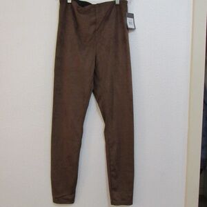 Lysse soft brown suede leggings